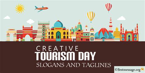 List of 20 Creative Tourism Day Slogans and Taglines