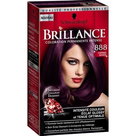 Schwarzkopf Coloration Permanente Brillance Clat De Nuit Cerise