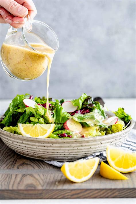 Lemon Vinaigrette Refreshing Salad Dressing Recipe