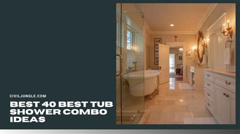 tub shower combo ideas