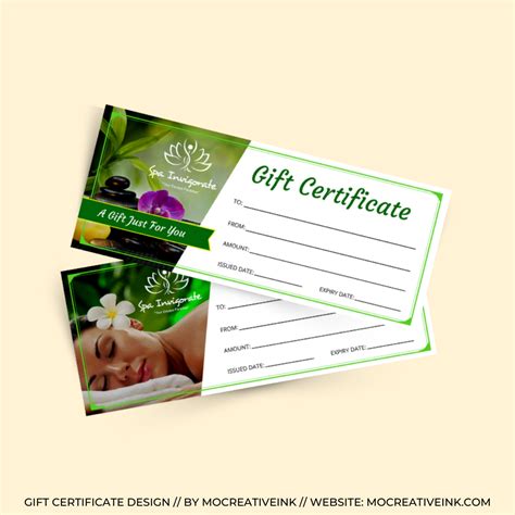 Gift Certificate » Mo Creative Ink