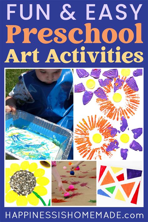 30+ Art Activities for Preschoolers - Happiness is Homemade