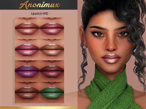 Anonimux Simmer S Lipstick N Makeup Cc Sims Lipstick