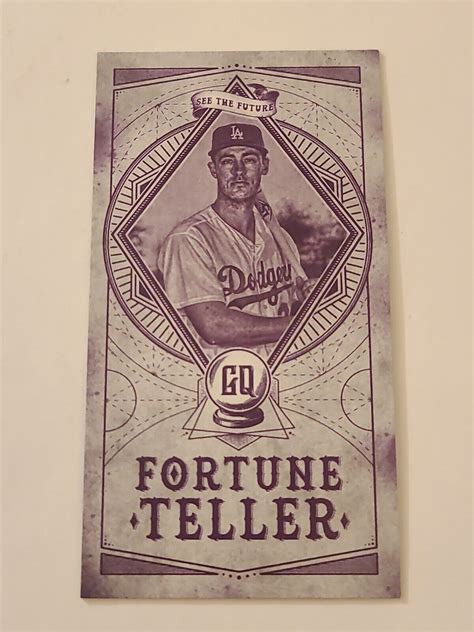 Cody Bellinger Topps Gypsy Queen Ftm Fortune Teller Insert Ebay