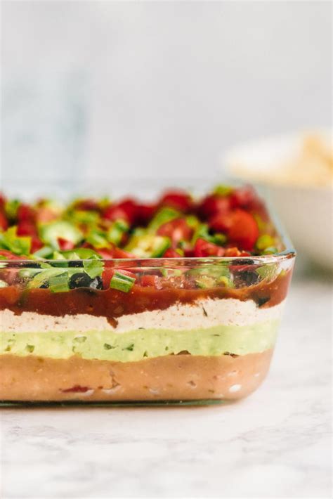 Healthy Vegan 7 Layer Dip Nourished By Nutrition