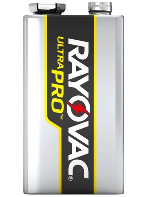 Rayovac Al9v 6j 9 Volt Size 6pack Shrink Pack Ultrapro Alkaline Batteries Codale Electric Supply