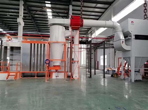 Industrial Multi Cyclone Coating Spray Paint Booth Powder Coating