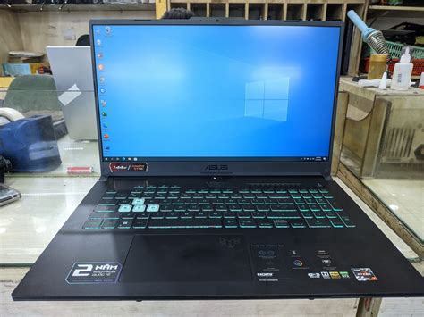 Laptop Asus Tuf Gaming A17 Fa707rc Hx130w 8gb 512gb Ssd Nvidia Geforce Rtx 3050 Windows 11 Home