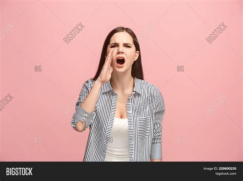 Screaming Hate Rage Image And Photo Free Trial Bigstock