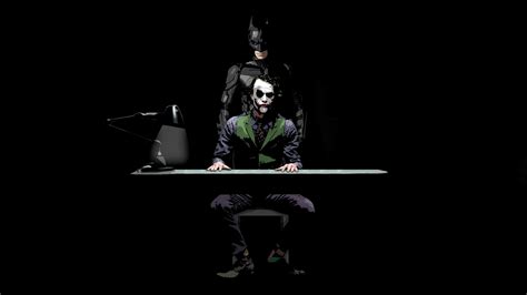 Wallpaper The Dark Knight Batman Joker Movies MessenjahMatt