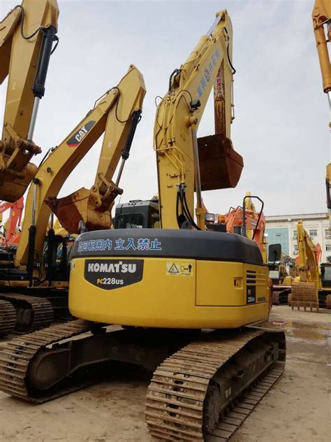 KOMATSU Excavator Komatsu PC228US Zero Tail Excavator Koparka