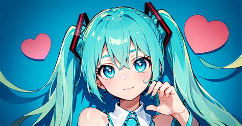 初音ミク 初音ミク X ️ Meowbotのイラスト Pixiv