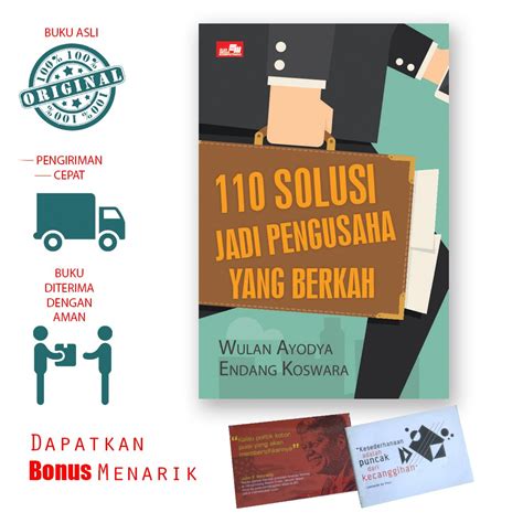 Jual 110 SOLUSI JADI PENGUSAHA YANG BERKAH Endang Koswara Wulan