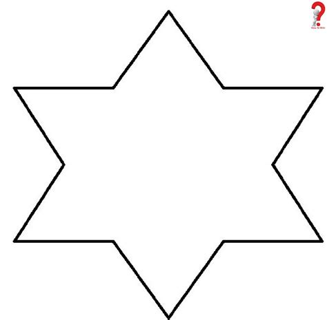 Inch Printable Star Template