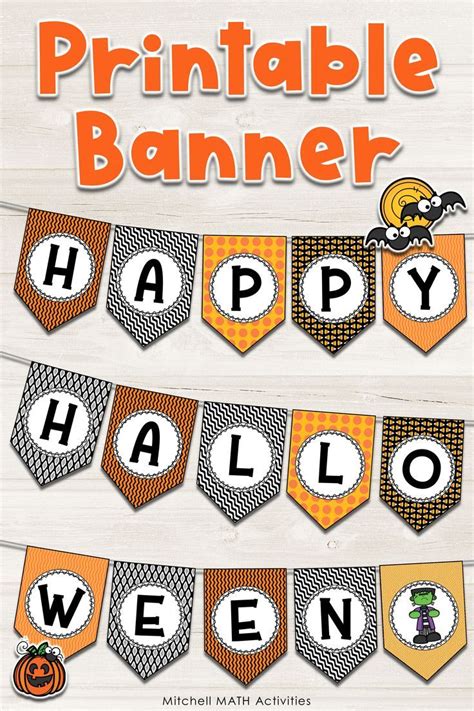 Happy Halloween Banner - Simple October Bulletin Board | Happy halloween banner, Halloween ...