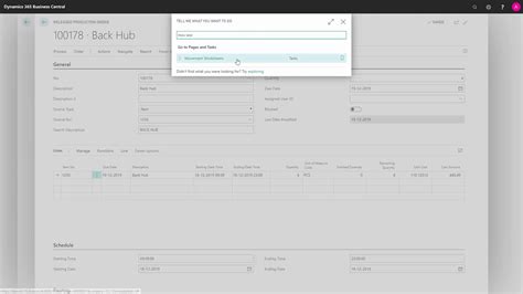 Eng19120717 Warehouse Movements To Create A Manual Pre Movement To The Production Area Youtube