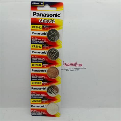 Jual Baterai Panasonic Cr2032 Original Untuk Remote Mobil Cmos Shopee