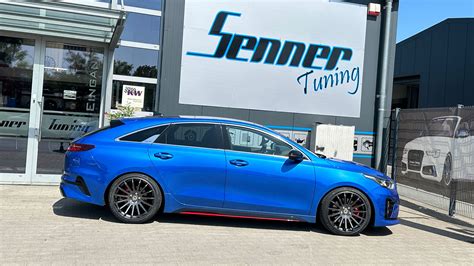 Kia Pro Ceed Blau Schmidt Cc Zero Felgen St Fahrwerk Senner Tuning Ag