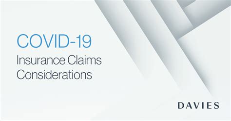 Covid 19 Insurance Claims Considerations Davies