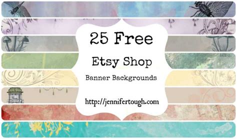 Free Etsy Banner Template - CUMED.ORG