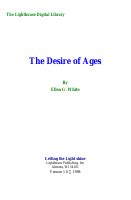 White Ellen G The Desire Of Ages Bookos Org Pdf Dirzon