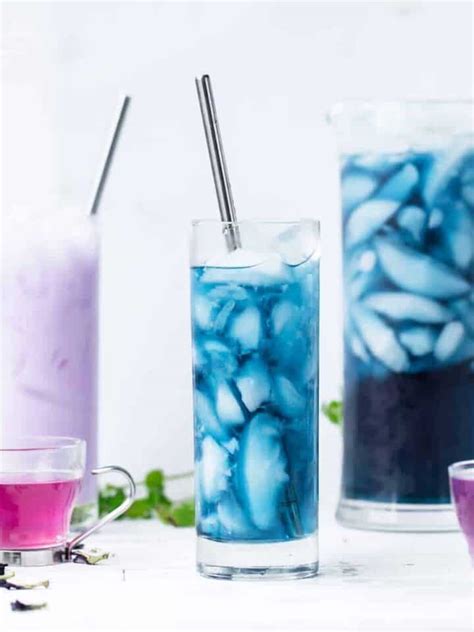 Color Changing Butterfly Pea Flower Mocktail Fresh Flavorful