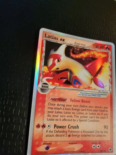 Pokemon Karte Card Latias Ex Dragon Frontiers Delta Species Englisch