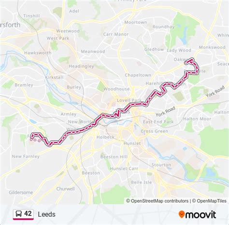 Route Schedules Stops Maps Farnley Updated