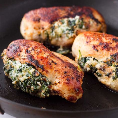 Ricotta And Spinach Stuffed Chicken Breast Cooking For My Soul