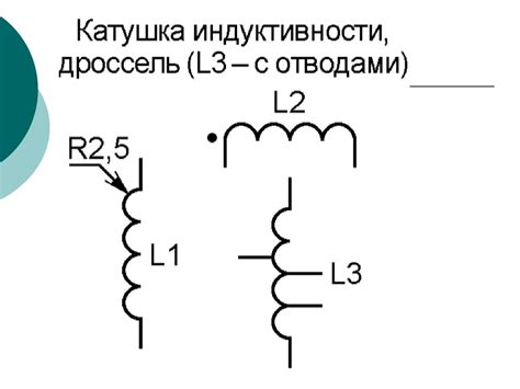 Катушка индуктивности, дроссель - презентация онлайн