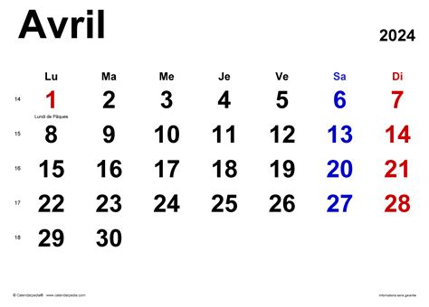 Calendrier Avril New Amazing List Of School Calendar Dates