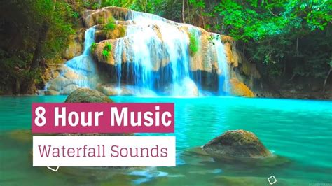 Hour Relaxing Forest Waterfall Nature Sounds Birds Singing Piano