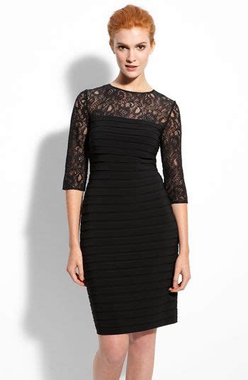 Adrianna Papell Lace Shutter Pleat Dress Nordstrom Shutter Pleat