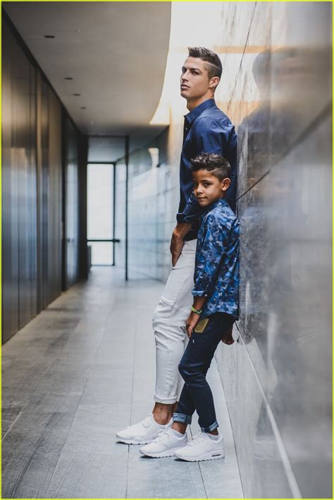 Cristiano Ronaldo Launches Denim Collection With Son Junior: Photo ...