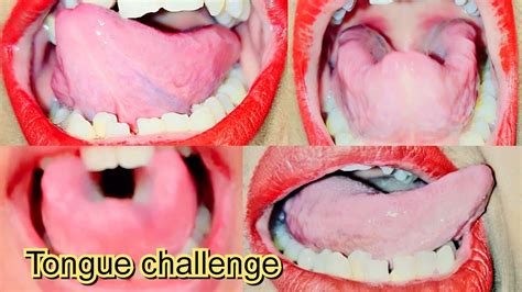 Tongue Moving Challenge Long Tongue Challenge Tongue Twisting