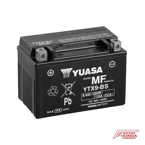 Оригинальная аккумуляторная батарея Yuasa YTX9 BS 31500MN4678 31500