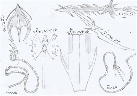 The Four Siblings Draconic Weapons By Yeho84 On Deviantart