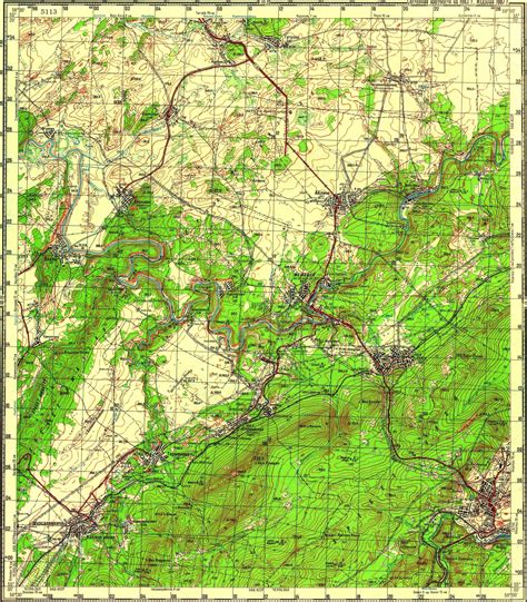 БАШТУРИСТ.RU - Карта Башкортостана в масштабе 1:100000