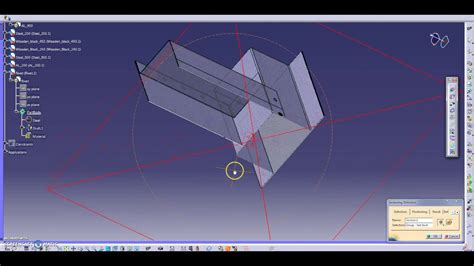 Catia Dynamic Cross Section View Assembly In Catia V5 Youtube