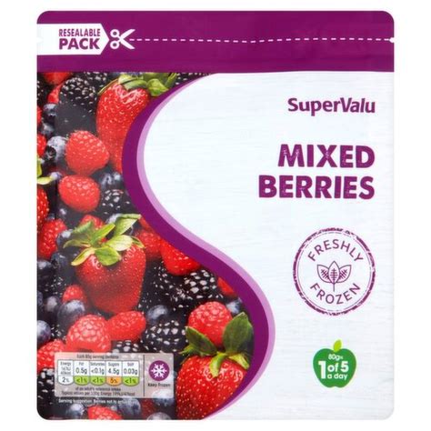 SuperValu Frozen Mixed Berries 340 G Storefront EN