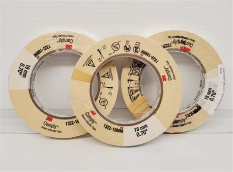 3m Sterilization Tape 18mm 070″ Superior Substrates Canada