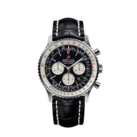 Breitling Navitimer B01 Chronograph 46 Stainless Steel - Black ...