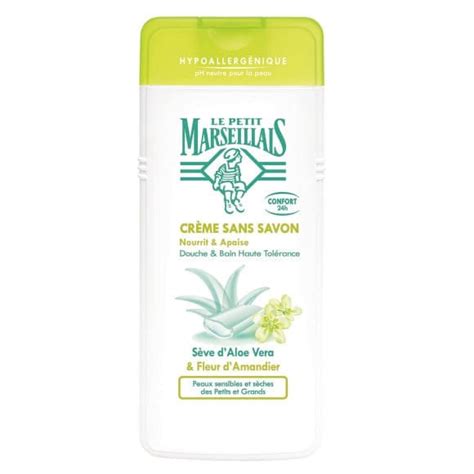 Le Petit Marseillais Douche bain crème sève d aloe vera fleur d