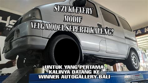 MODIFIKASI SUZUKI EVERY MEMAKAI VELG MODEL INI CAKEPNYA KELEWATAN