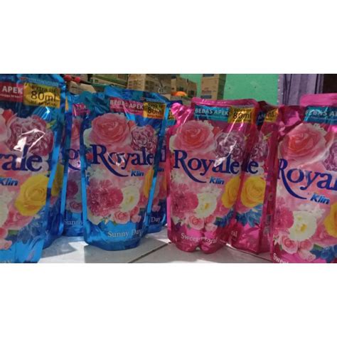 Jual Royale So Klin Pewangi Dan Pelembut Isi 800ml Shopee Indonesia