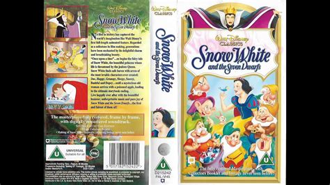 Opening To Snow White And The Seven Dwarfs 1994 UK VHS YouTube