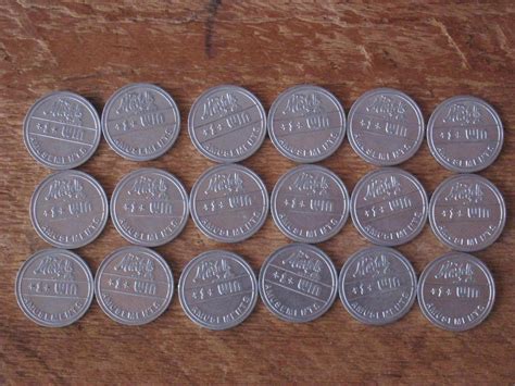 Vtg Boardwalk Arcade Amusement Tokens Point Pleasant N J South Beach