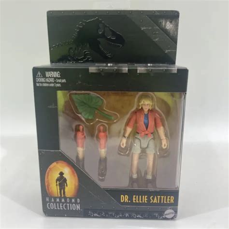 Mattel Jurassic World Park Hammond Collection Dr Ellie Sattler New Box