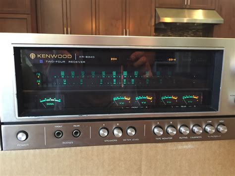 analogue blogue: Kenwood KR-8340 vintage quad (quadraphonic) receiver