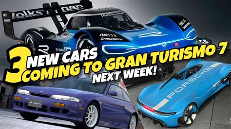 3 NEW CARS Coming To GT7 Gran Turismo 7 SEPTEMBER Update Silhouettes